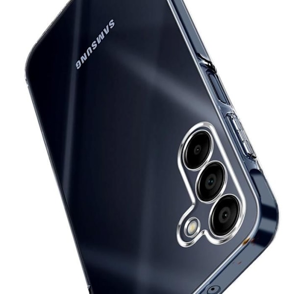 Coque og skærmbeskyttelse - Phonillico® - Samsung Galaxy A16 4G/5G - Fleksibel - Gennemsigtig - 2 Tempered Glass Transparent