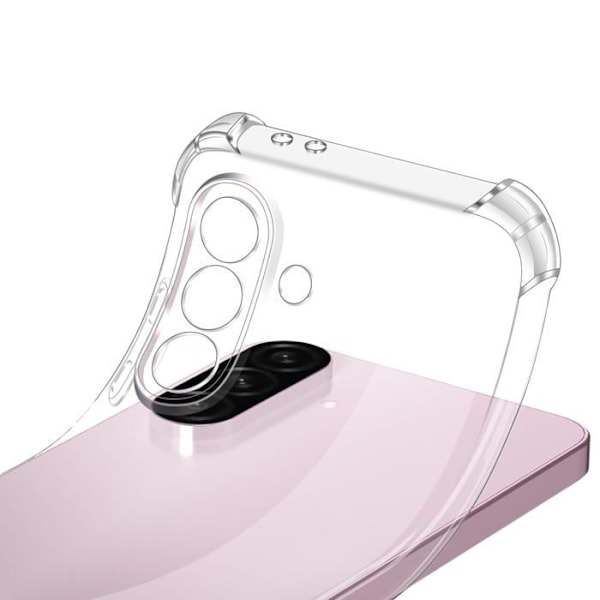 Coque - Phonillico® - Samsung Galaxy A56 5G - Stødabsorberende - Fleksibel - Gennemsigtig Transparent