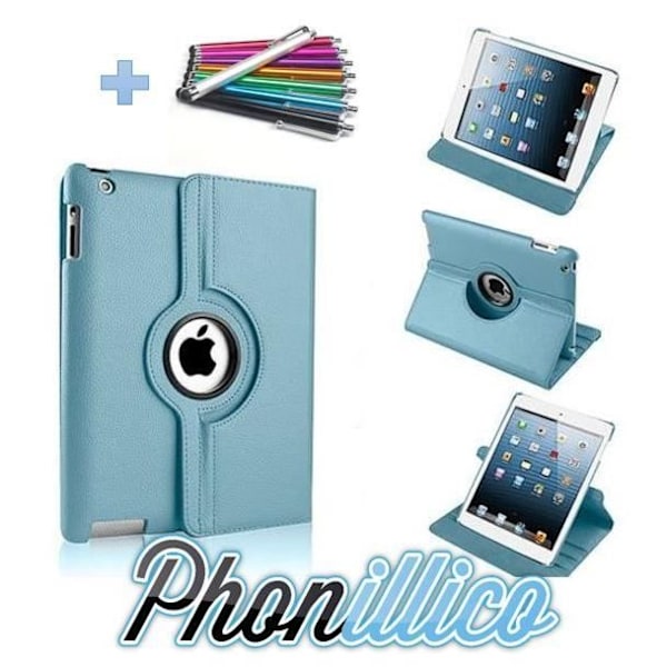 Coque Blå himmel + Stylus kompatibel med Apple iPad Air 1 / Air 2 Phonillico®