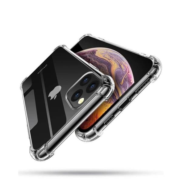 Coque Antichoc Silicone Transparent til Apple iPhone 11 PRO [Phonillico®] Transparent