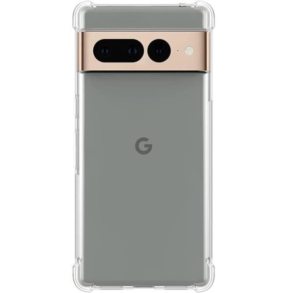 Coque til Google Pixel 7 PRO - Stødabsorberende Beskyttelse TPU Blød Transparent Phonillico® Transparent