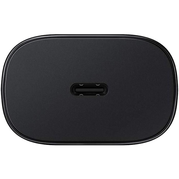 Snabbladdare 25W - Phonillico - Kompatibel med Samsung Galaxy A05/A15/S23 FE - USB-C - Svart Svart