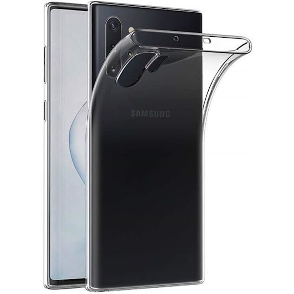 Coque Gel TPU Läpinäkyvä Samsung Galaxy NOTE 10 PLUS - Ultra Ohut Pehmeä Silikoni Suoja [Phonillico®] Transparent