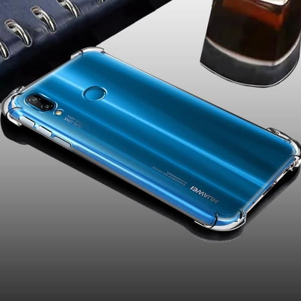 Coque Huawei P20 - Phonillico® - Transparent Silikon - Maximal skydd - Stötresistent Transparent