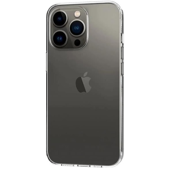 Fodral för iPhone 14 PRO MAX och 2 skärmskydd i härdat glas Phonillico® Transparent