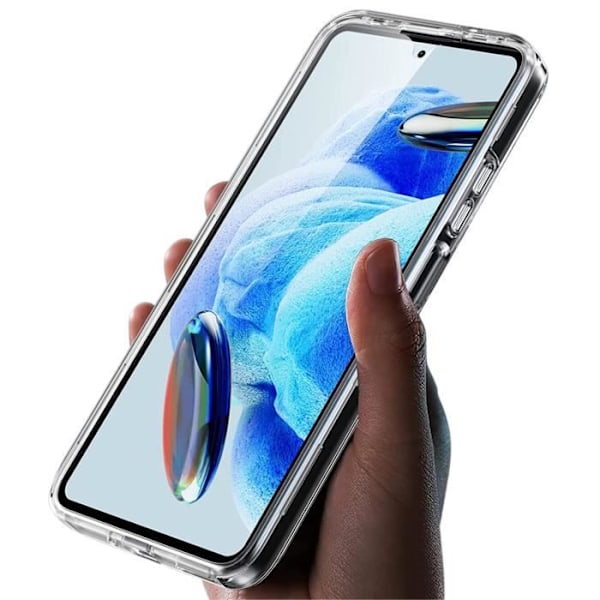 Fodral för Xiaomi Poco X5 5G - 360 Heltäckande Transparent Fodral 2 Delar Fram Bak Sammankoppling Phonillico®