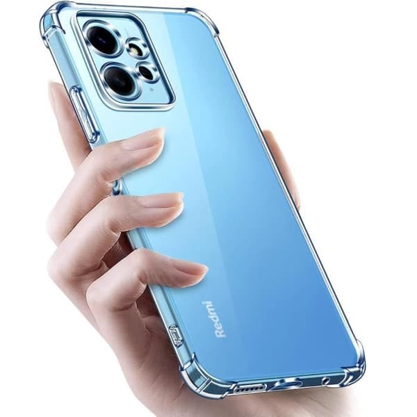 Coque til Xiaomi Redmi Note 12 4G - Stødabsorberende Beskyttelse TPU Blød Transparent Phonillico® Transparent