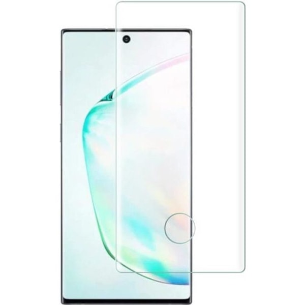 Hærdet Glas til Samsung Galaxy Note 10 - Fuldt beskyttelsesfilm til skærmen, ultra modstandsdygtig [Phonillico®] Transparent