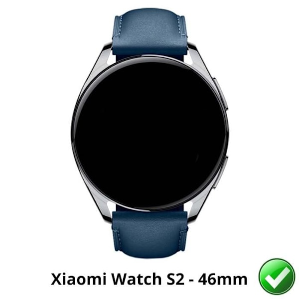 Suojaussuojus Xiaomi Watch S2:lle - 46mm [Pakkaus 6] Kestävä Ultra Ohut Muovinen Suojakalvo Phonillico Transparent