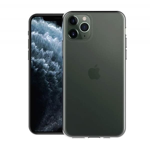 Coque Gel TPU Transparent til Apple iPhone 11 PRO - Ultra Tynd Blød Silikone Beskyttelse [Phonillico®] Transparent