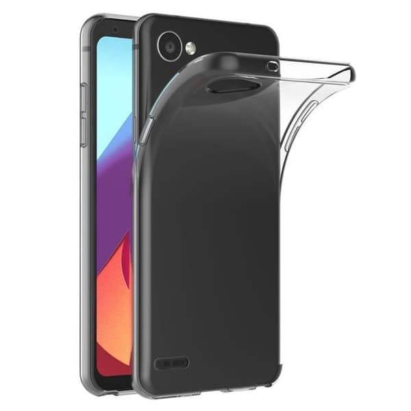 Coque Gel TPU Läpinäkyvä LG Q6 [Phonillico®] Transparent