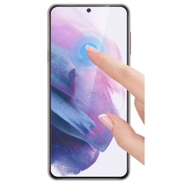 Tempered Glass for Samsung S21 PLUS [Pack 2] Phonillico® Transparent med svart kant