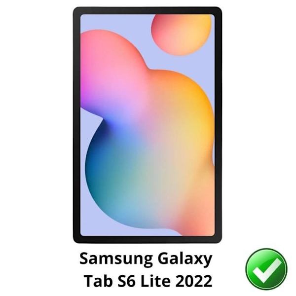 Skærmbeskyttelse - Phonillico - Samsung Galaxy Tab S6 Lite (2022) - Pakke 2 - Ridseresistent - Ultra tynd