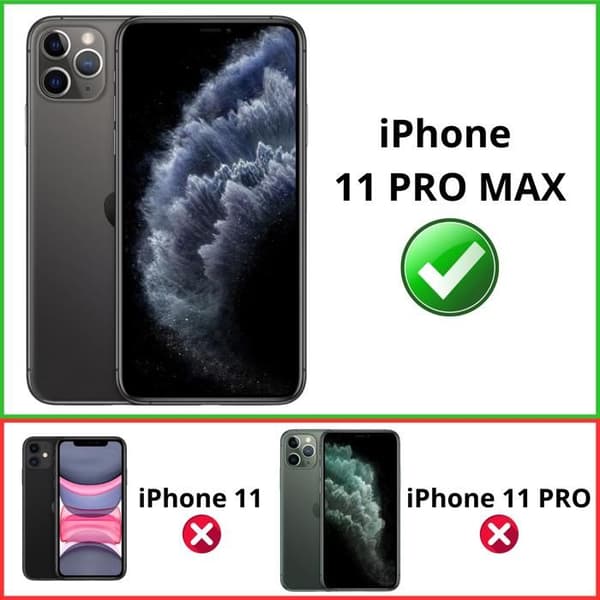 Erstatnings LCD-skærm til iPhone 11 PRO MAX – Samlet touchglas Phonillico®