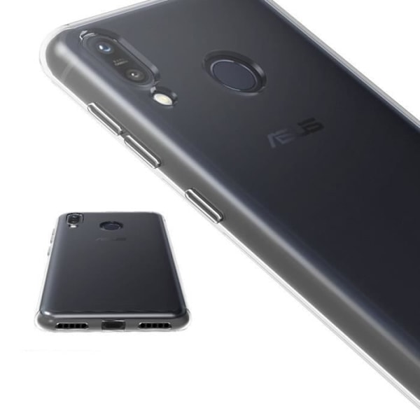 ASUS ZENFONE MAX M1 ZB555KL-skal - Transparent TPU-gelkompatibelt ultratunt mjukt silikonskydd Phonillico®