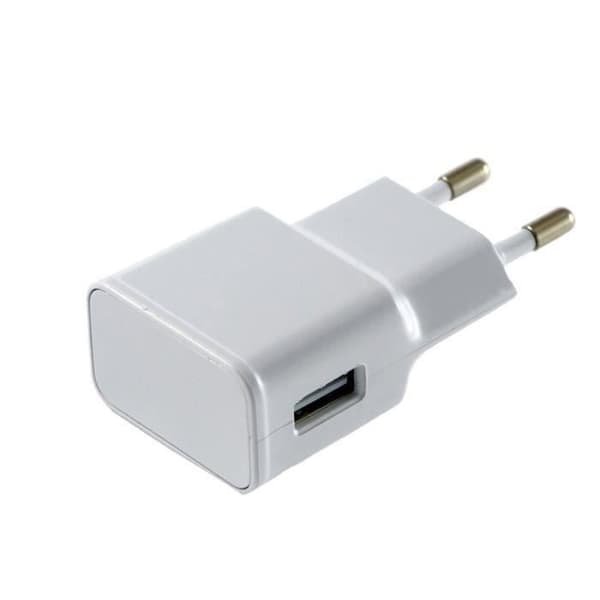 [Kompatibel Samsung Galaxy NOTE 1 - NOTE 2 - NOTE 3LITE - NOTE 4] Vit Väglladdare Micro USB [Phonillico®] Vit