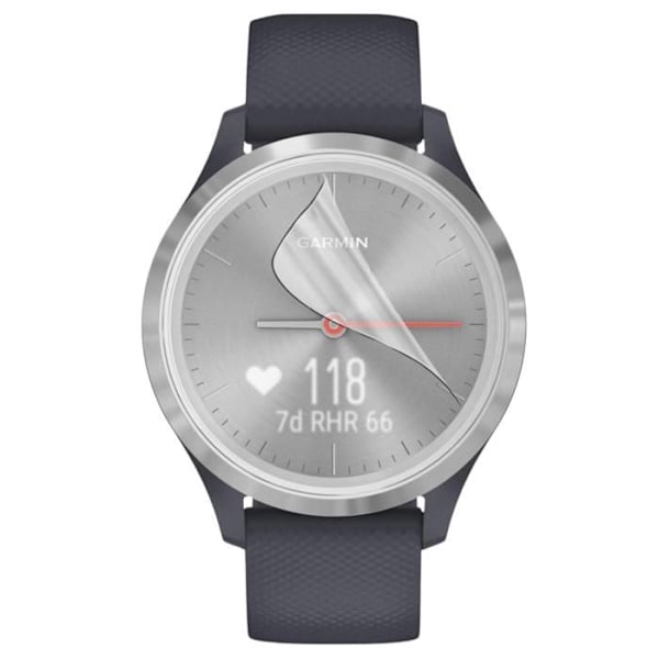 Skärmskydd för Garmin Vivomove 3S [Pack 6] Ultra Tunn Hållbar Plastfilm Phonillico Transparent