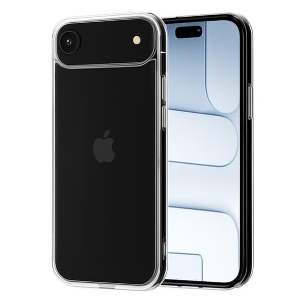 Coque til iPhone 17 AIR og 2 Temperet Glas Skærmbeskyttelse Phonillico® Transparent