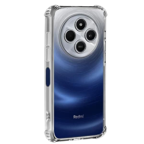 Coque til Xiaomi Redmi 14C - Stødabsorberende Beskyttelse i Blød Transparent Silikone Phonillico® Transparent