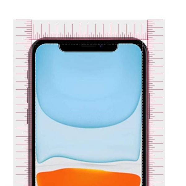 Iskunkestävä kuori - Phonillico - iPhone 11 - Pehmeä silikoni - 2 Karkaistua lasia - Vahvistettu suojaus Transparent