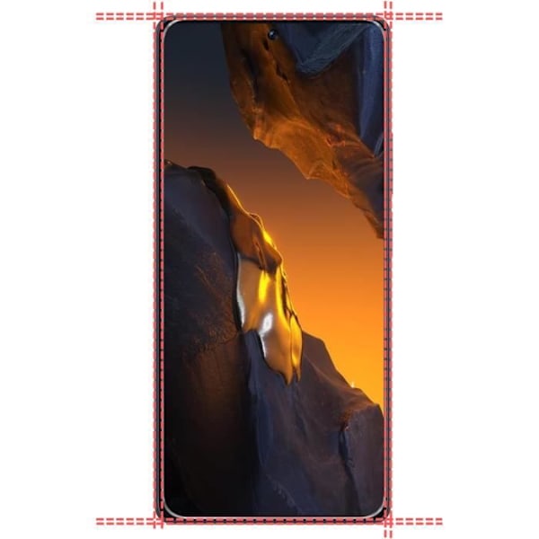 Film Protector - Phonillico® - Xiaomi Poco F5 / F5 PRO - Pakke med 4 - Ridsefrit - Gennemsigtig Transparent