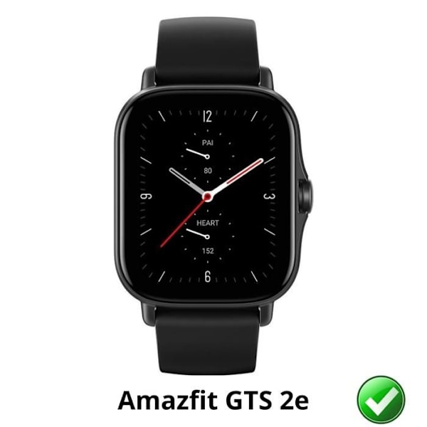 Skyddsskärm för Amazfit GTS 2e [Pack 6] Plastskydd Film Resistent Ultra Tunn Phonillico Transparent