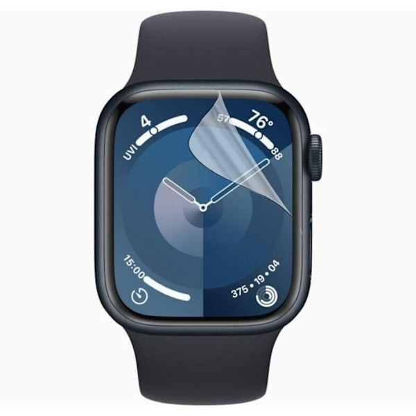 Skärmskydd för Watch Serie 9 - 41mm [Pack 6] Ultra Tunn Plastfilm Skydd Phonillico Transparent
