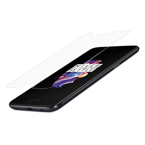 Skærmbeskyttelse - Phonillico® - ONEPLUS 5 - Tempereret glas - Ultra tynd - Kradsikker Transparent
