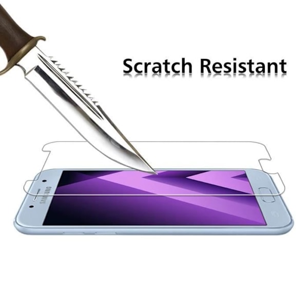 Härdat glas för Samsung Galaxy A5 2017 A520 - [Pack 2] Förpackning av ultra hållbart skyddsglas [Phonillico®]