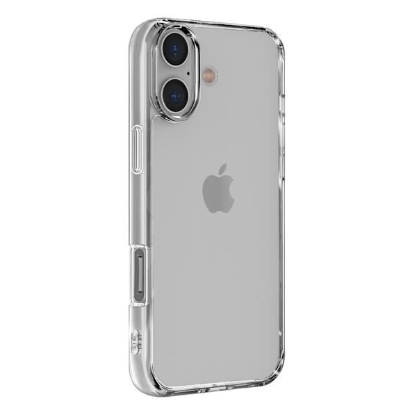 TPU-skal för iPhone 16 PLUS - Transparent silikongel Ultratunt mjukt skydd Phonillico® Transparent