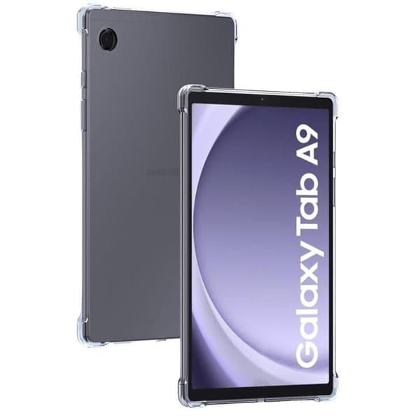 Coque + 2 hærdede glas til Samsung Galaxy Tab A9 2023 - Stødabsorberende Transparent Beskyttelse Phonillico