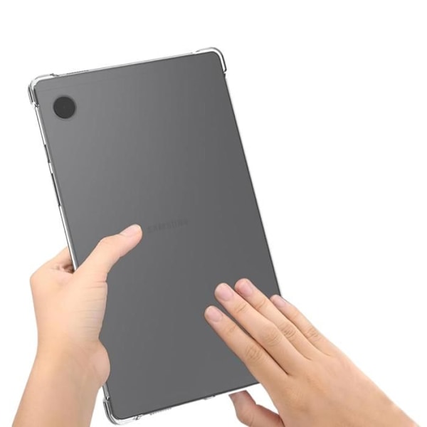 Stötsäkert fodral till Samsung Galaxy Tab A9 2023 - Transparent mjukt TPU-skydd Phonillico Transparent