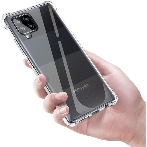 Coque Antichoc Silicone Transparent til Samsung A42 Phonillico® Transparent