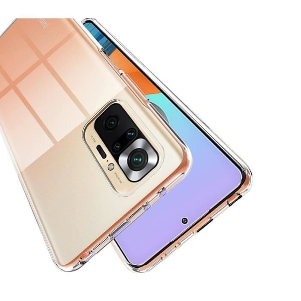 Coque pour Xiaomi REDMI NOTE 10 PRO - Silikoni Geeli TPU Läpinäkyvä Pehmeä Ultra Ohut Phonillico® Transparent