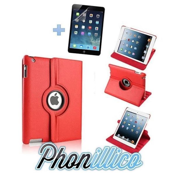 Coque Rouge + Elokuvateatteriyhteensopiva Apple iPad Air 2 Air 1