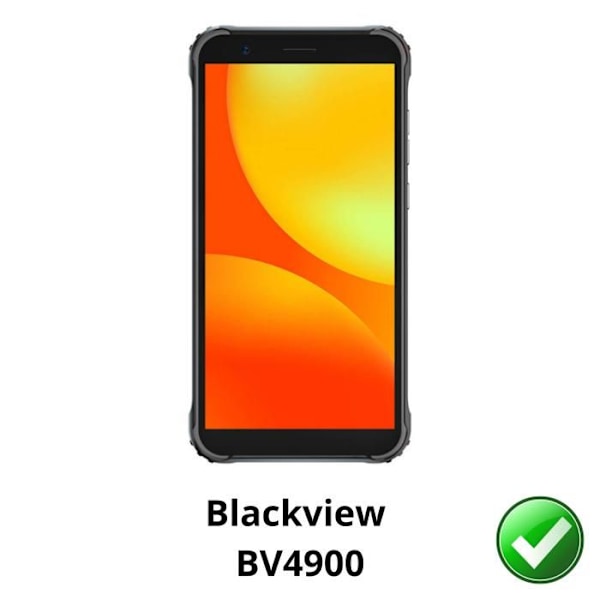 Näyttösuojat - Phonillico - Blackview BV4900 - 2 pakkausta - Ultra ohut - Naarmuuntumaton Transparent