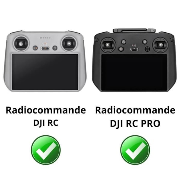 Snabbladdare 18W + kabel för DJI RC / DJI RC PRO radiostyrning för Drone Phonillico® - Vit