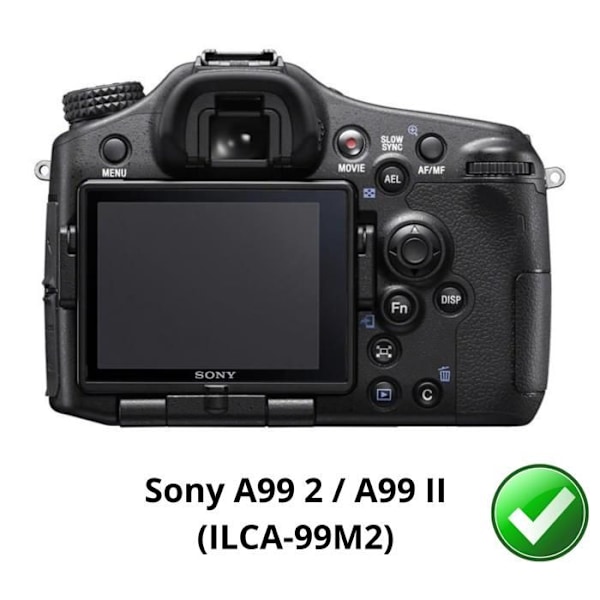 Skærmbeskyttelse - Phonillico - A99 2-A99 II-A99II - Pakke med 3 - Ridsefast - Ultra tynd
