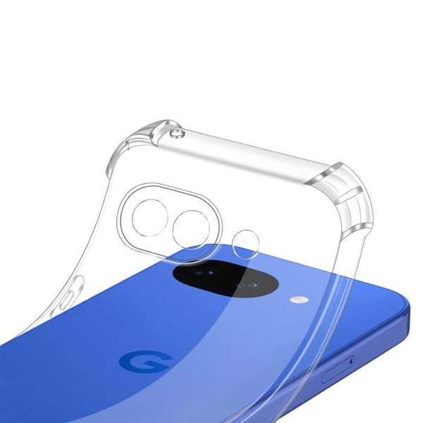 Cover til Google Pixel 10a - Stødabsorberende Beskyttelse TPU Blød Transparent Phonillico® Transparent