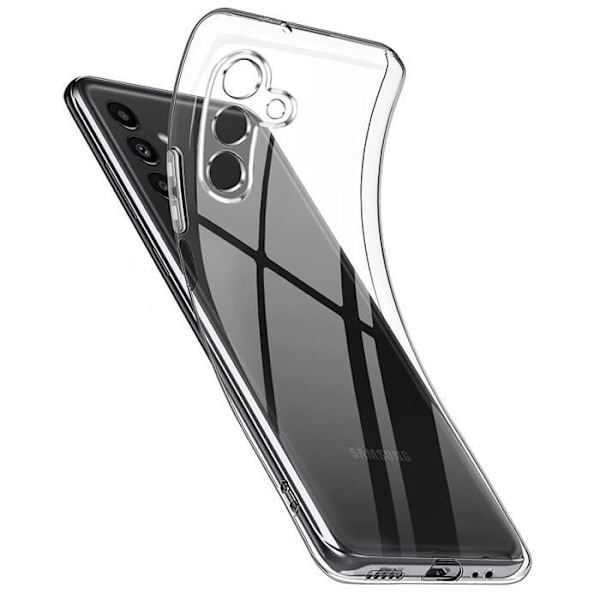 Coque til Samsung Galaxy A14 - Transparent Silikone Gel TPU Blød Ultra Tynd Beskyttelse Phonillico®