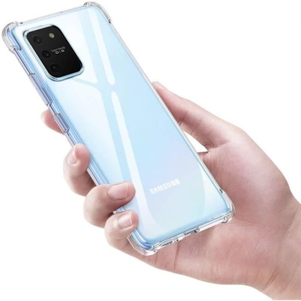 Stötdämpande Silikonskal - Phonillico - Samsung Galaxy S20 - Ultra Tunn - Transparent - Förstärkt skydd Transparent