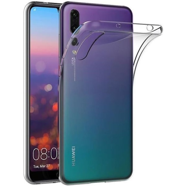 HUAWEI P20 PRO-skal - Transparent TPU-gelskyddsskal Gel TPU Silikon Mjukt Ultratunt Slim Phonillico® Transparent