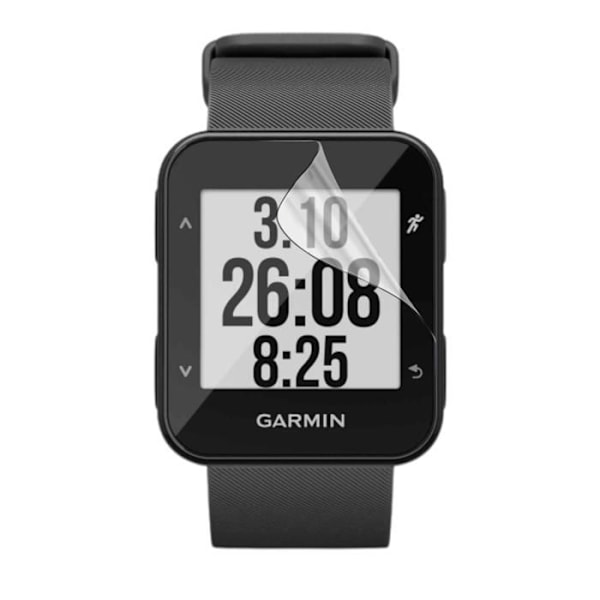 Skydd för skärm till Garmin Forerunner 35 [Pack 6] Hållbart Ultratunt Plastskydd Phonillico Transparent