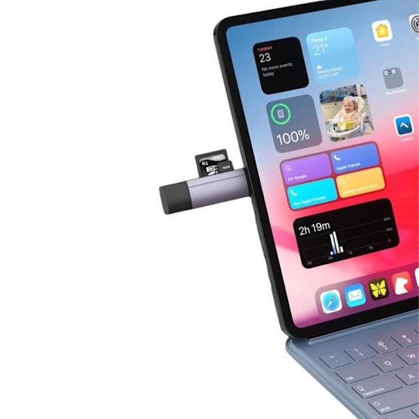 Kortlæser - Ikke specificeret - USB-C - OTG-kompatibel - Sort - Multifunktionel
