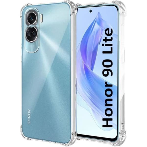 Fodral för Honor 90 LITE - Stötsäkert skydd TPU Soft Transparent Phonillico® Transparent