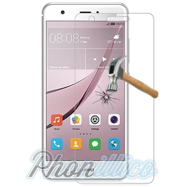 Skyddsför film - Phonillico® - Huawei NOVA - Härdat glas - Represistent - 1 enhet