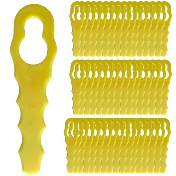 Reservblad - Phonillico® - RAC155 RAC157 RAC158 - 50 stycken - Kompatibel med Ryobi - 6,7 cm
