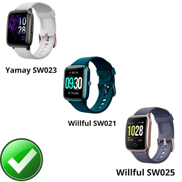 Laddare 12W Kompatibel med Yamay SW023 Willful SW021 SW025 Phonillico® Svart