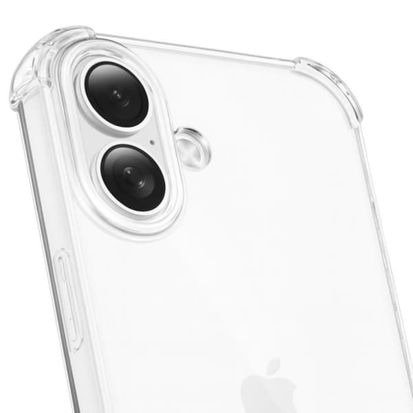 Coque til iPhone 17 - Stødabsorberende Beskyttelse Silikone Blød Transparent Phonillico® Transparent