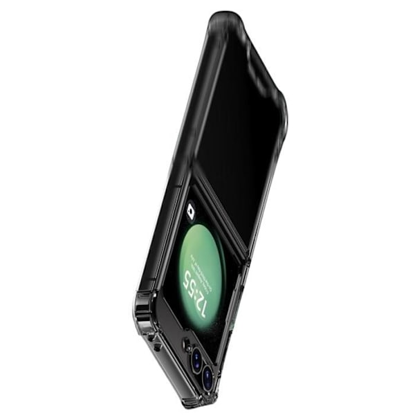 Coque til Samsung Galaxy Z FLIP 6 - Phonillico® - Stødabsorberende - Blød Silikone - Gennemsigtig - Slank Transparent